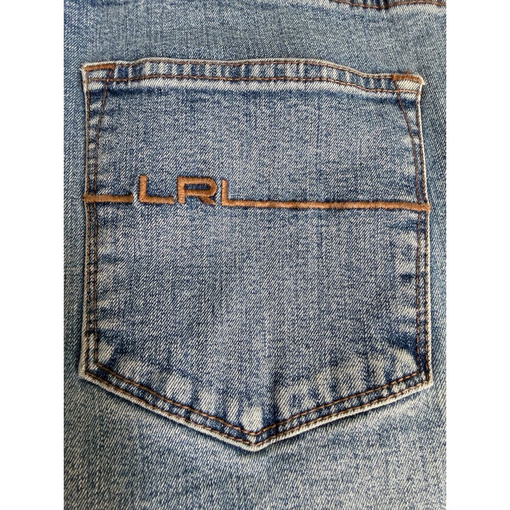 Lauren Jeans Co. LRL Women's Slim Straight Jeans Size 2 Light Wash Stretch - Picture 6 of 9